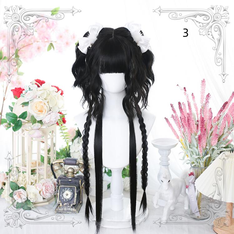 Lodo 80CM Wavy 3 Color Options Lolita Synthetic Wig