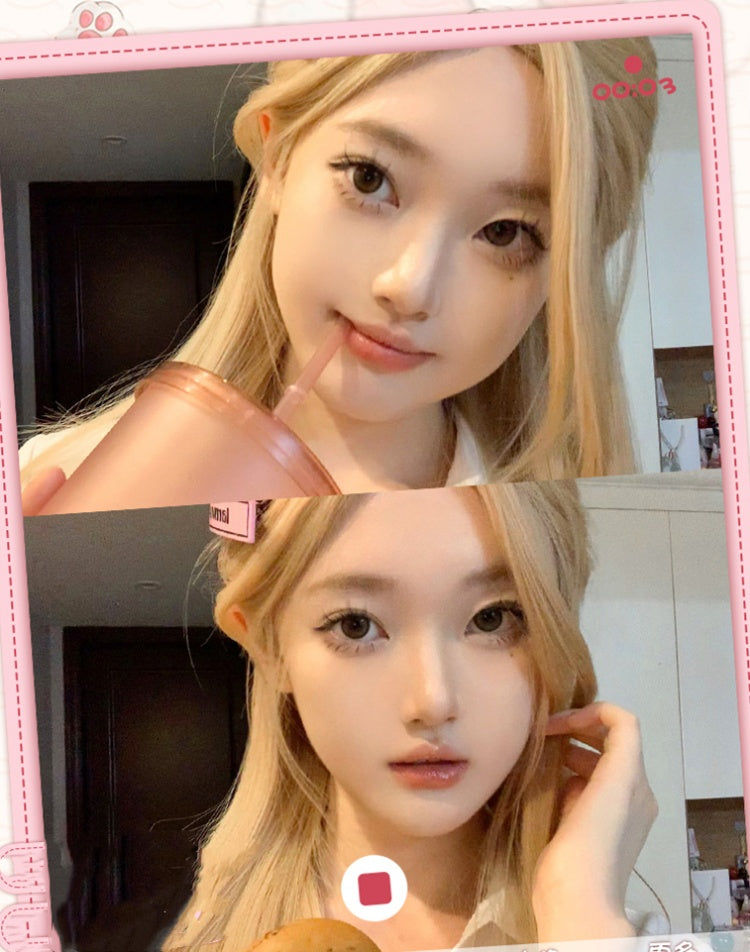 Straight Blonde Synthetic Wig