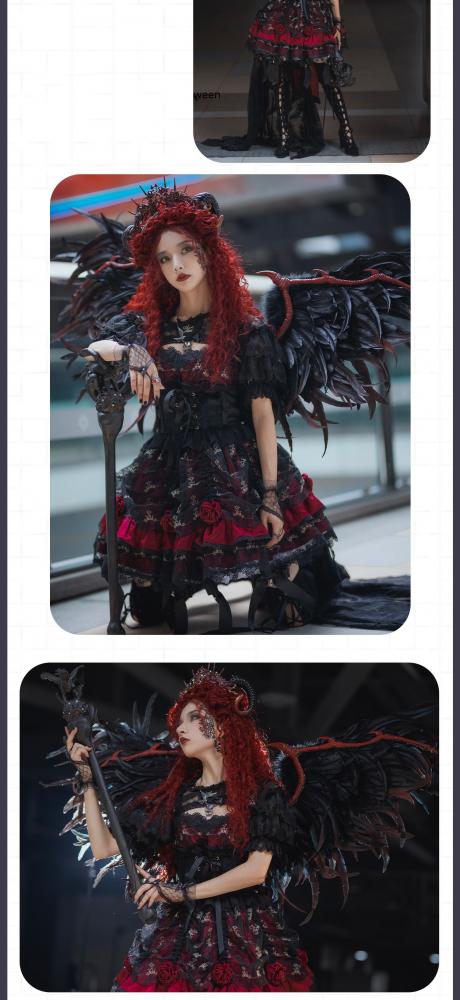 Gothic Halloween outfit for women