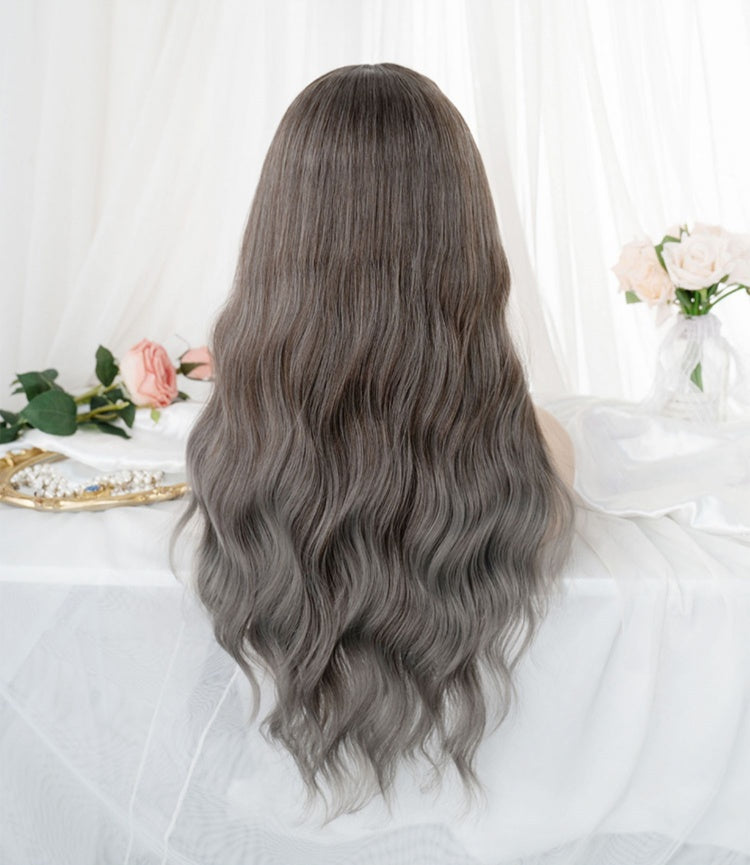 Wavy Ombre Hair Color 66CM Lolita Synthetic Wig