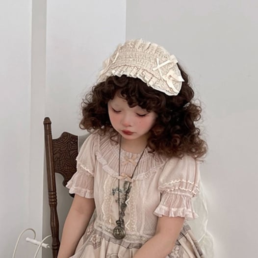 In Stock 4 Colors Shoulder Length Dolls Wool Curly Wig