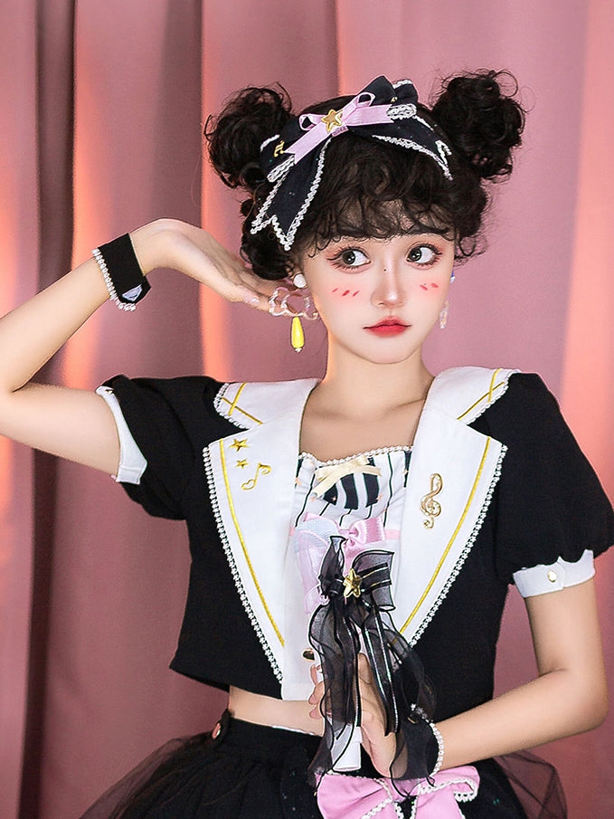 In Stock 4 Colors Shoulder Length Dolls Wool Curly Wig