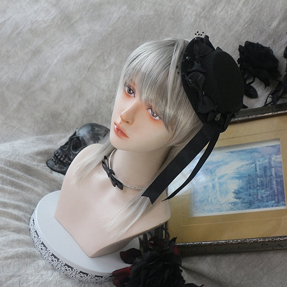 In Stock Side Parting Ombre Silver Ouji Fashion Wig