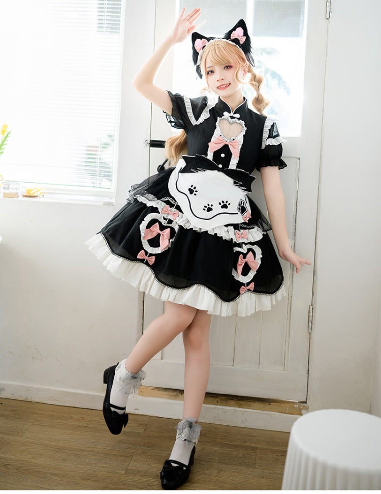 Banded Collar Bowknot