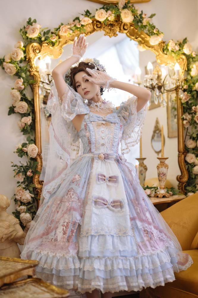 In Stock Blue Song in the Moonlight Hanayome Dress Full Set