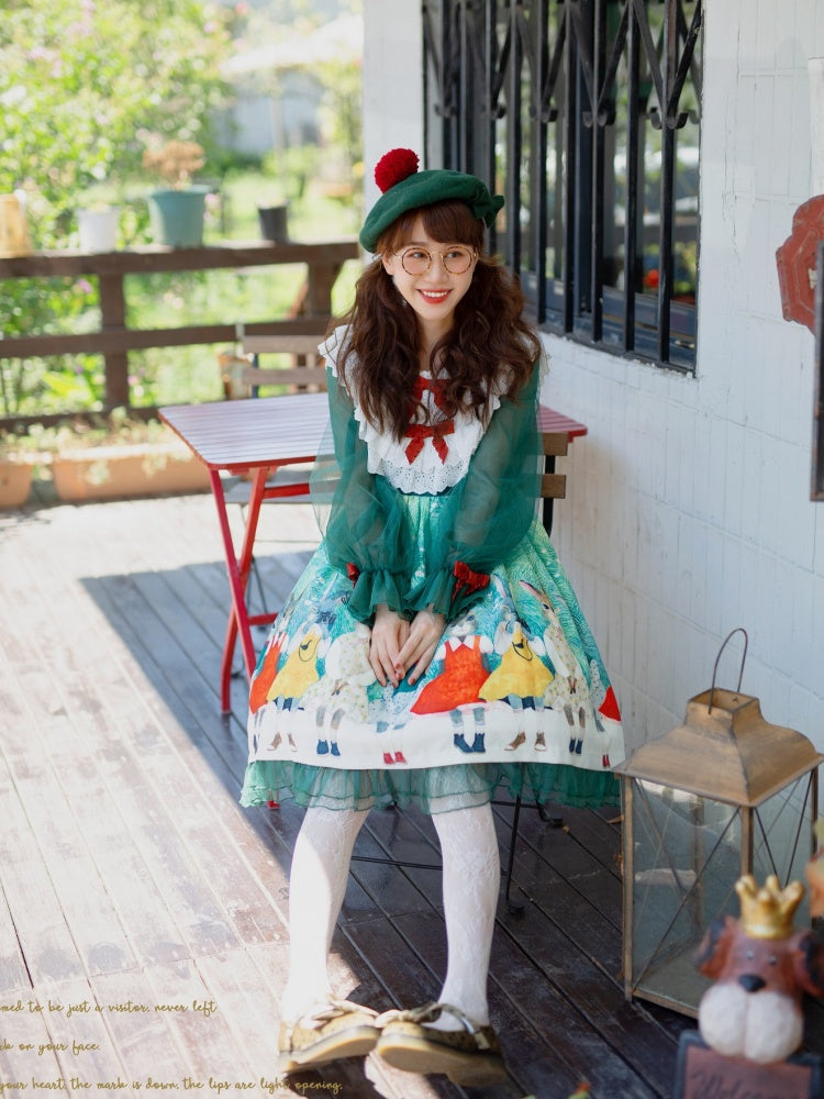 In Stock Bunny Kingdom Bunny Print One Piece