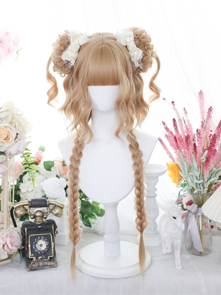 Lodo 80CM Wavy 3 Color Options Lolita Synthetic Wig