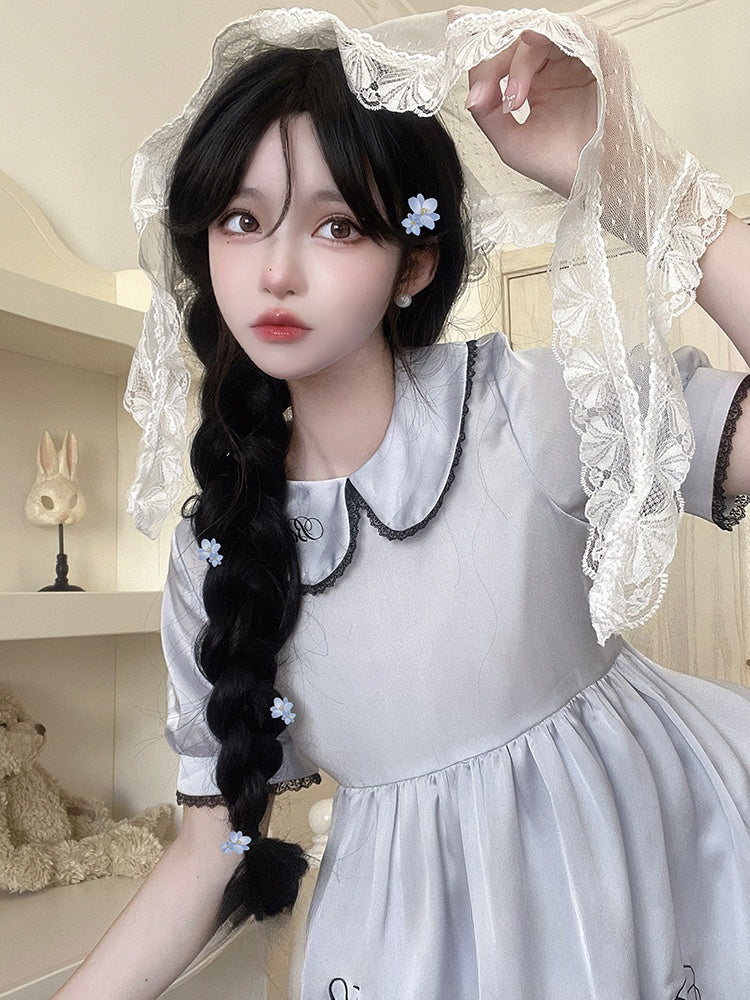 Wavy 75CM Black Synthetic Wig