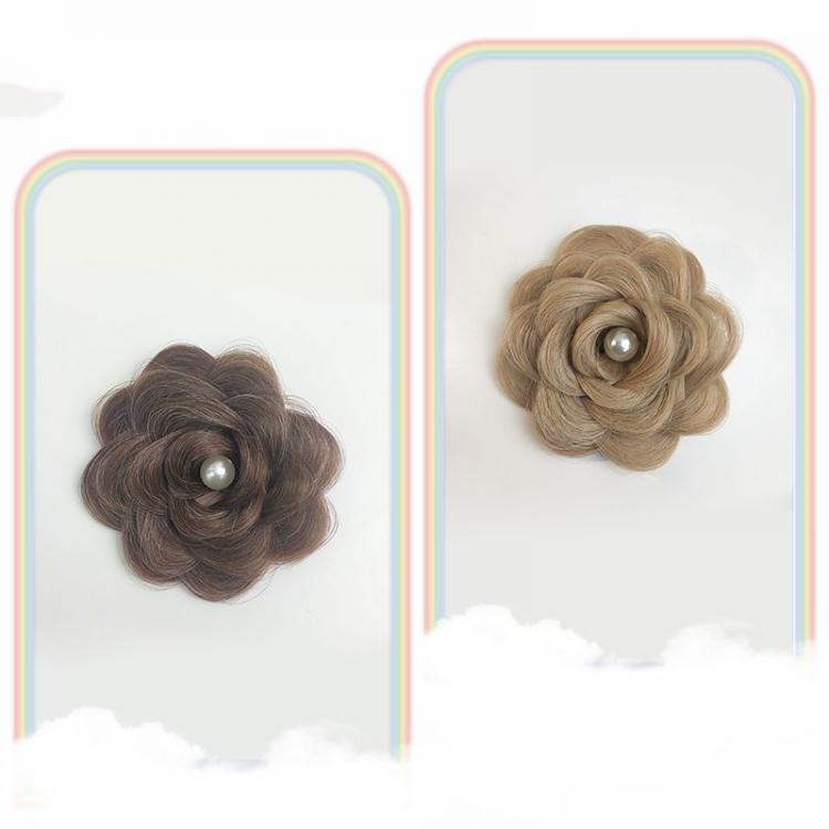 Rose-shaped Six Colors Synthetic Hair Clips
