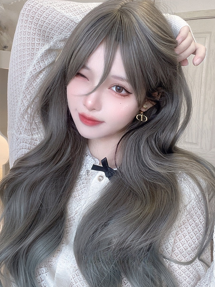 Ombre Hair Color Wavy 68CM Synthetic Wig