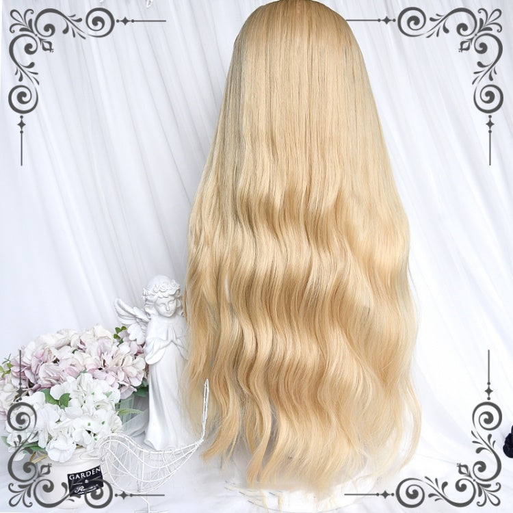 Barbie Girl Blonde 80CM Wavy Synthetic Wig