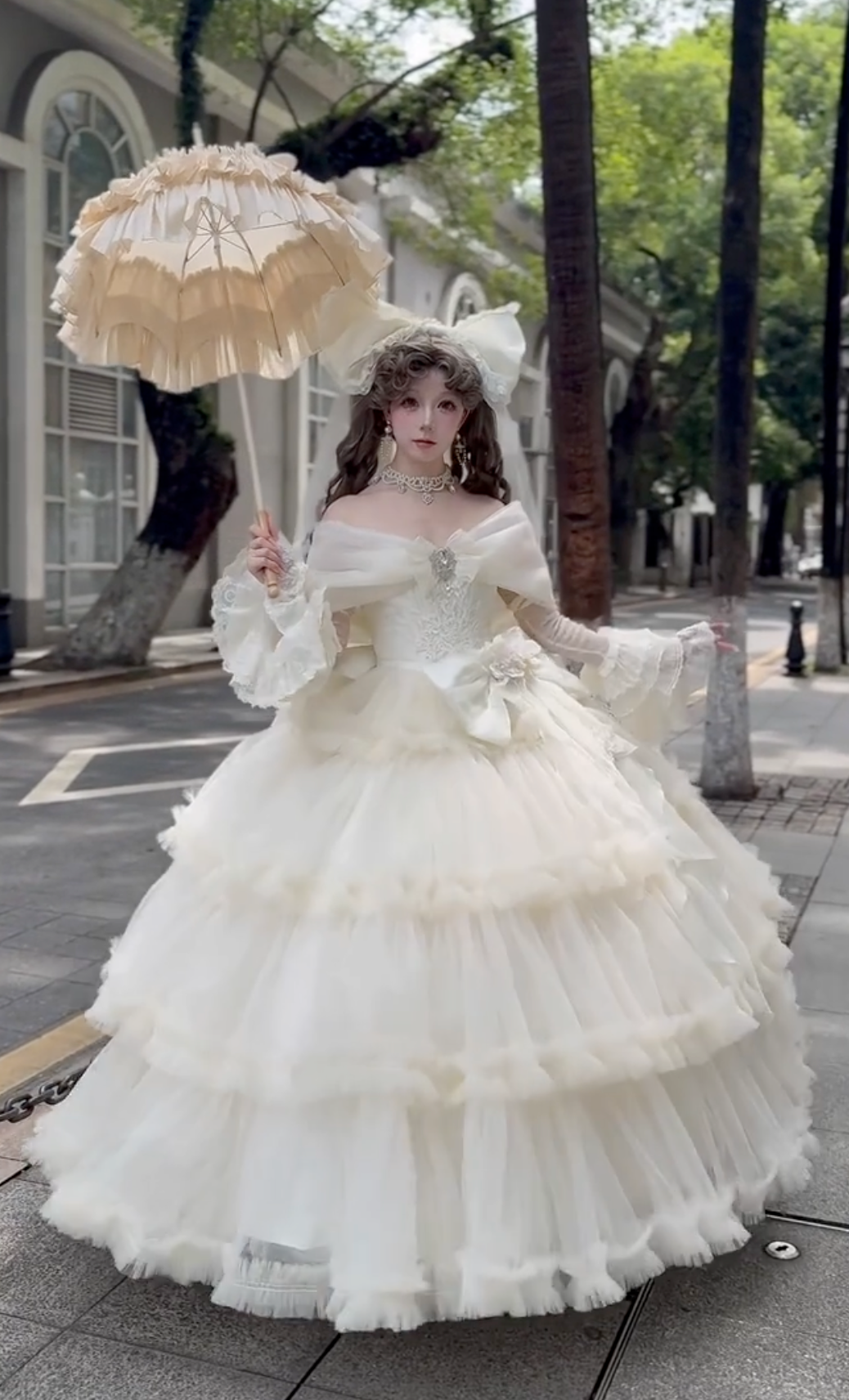 Regal Symphony Ivory Lolita Dress