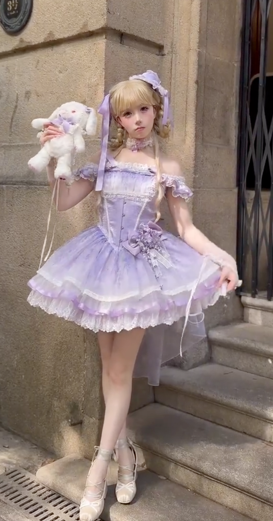 Enchanted Lilac Ballerina Doll JSK