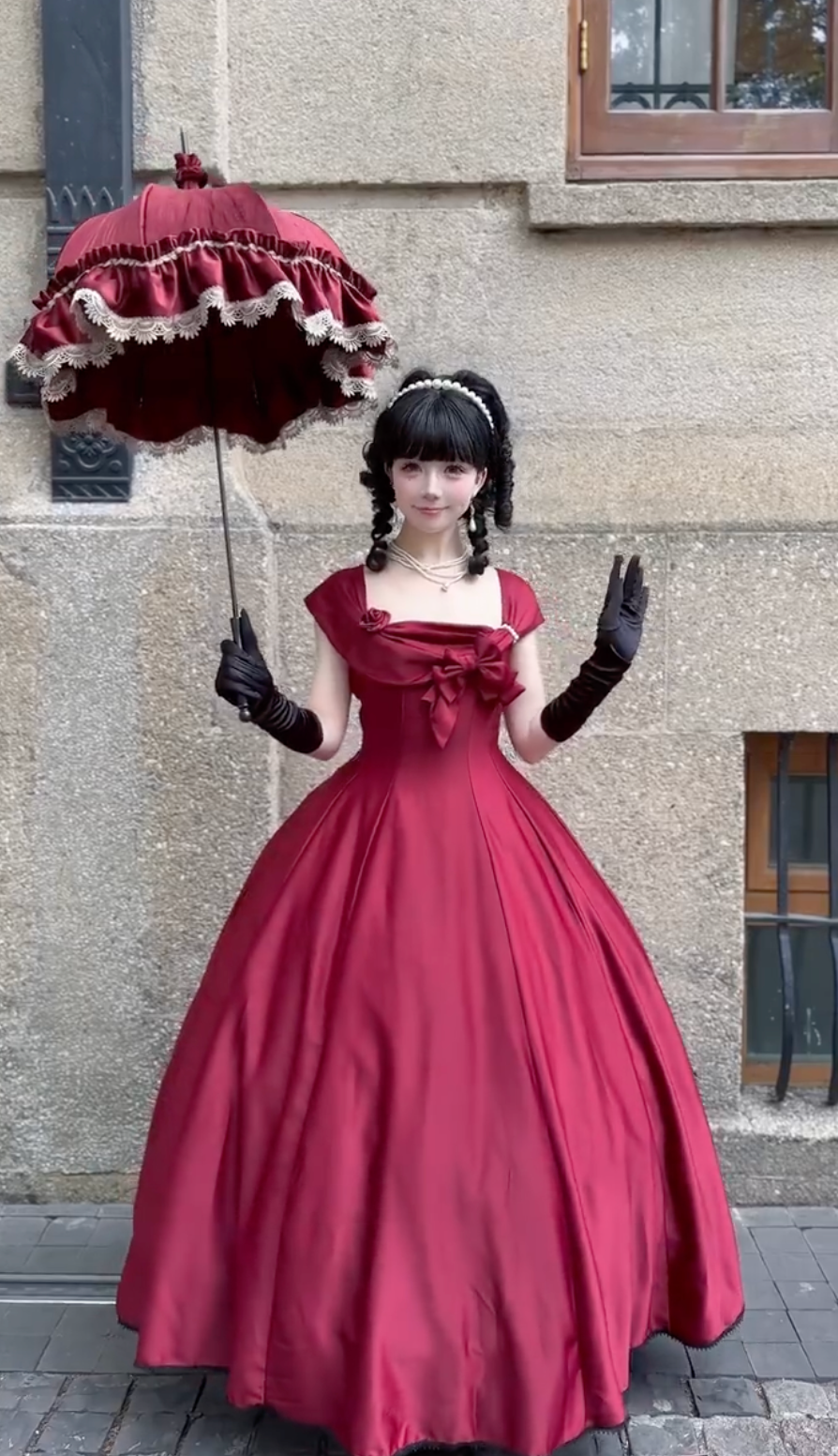 Crimson Rosette Princess OP