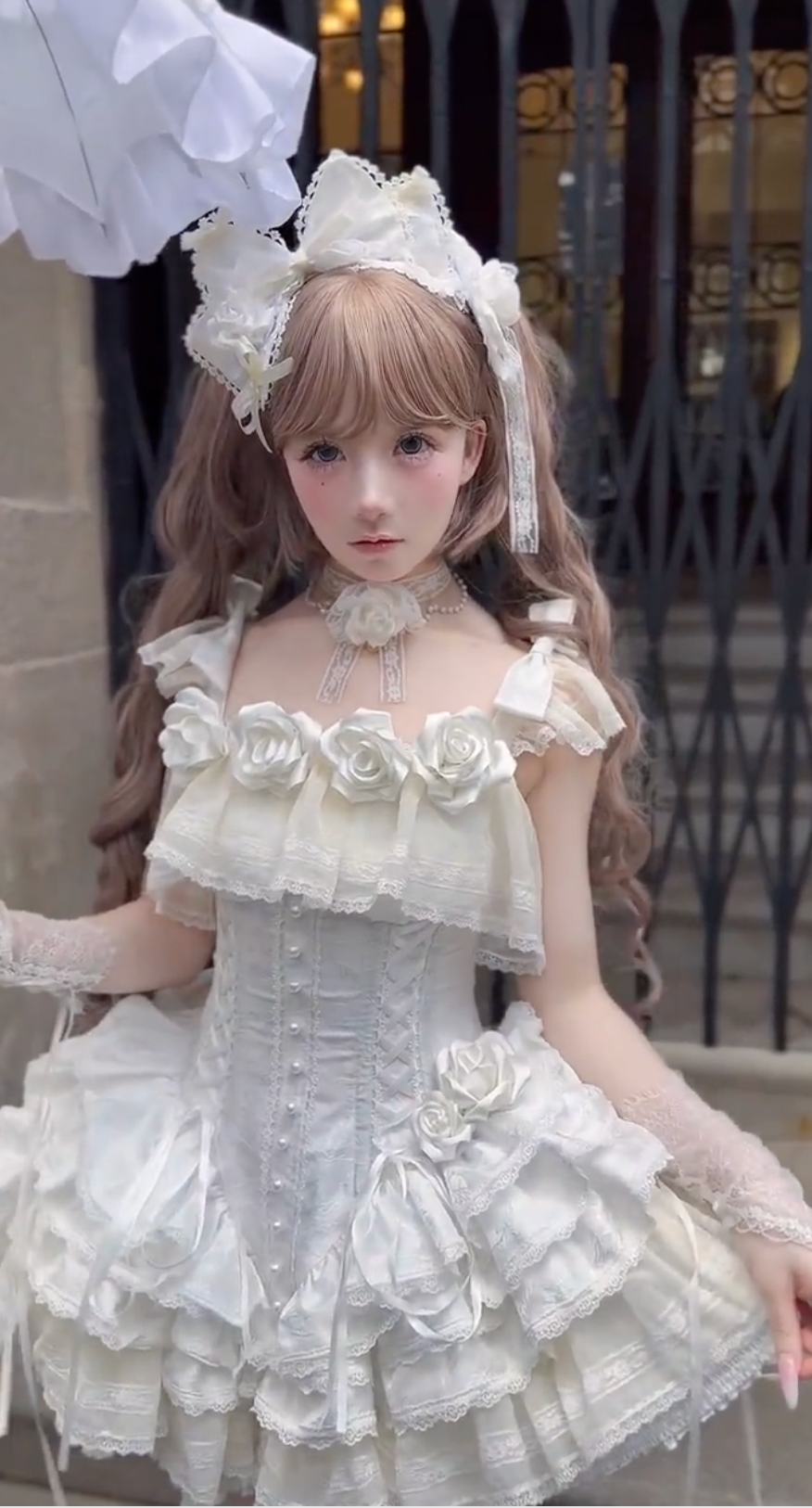 Ivory Rose Whisper Doll OP