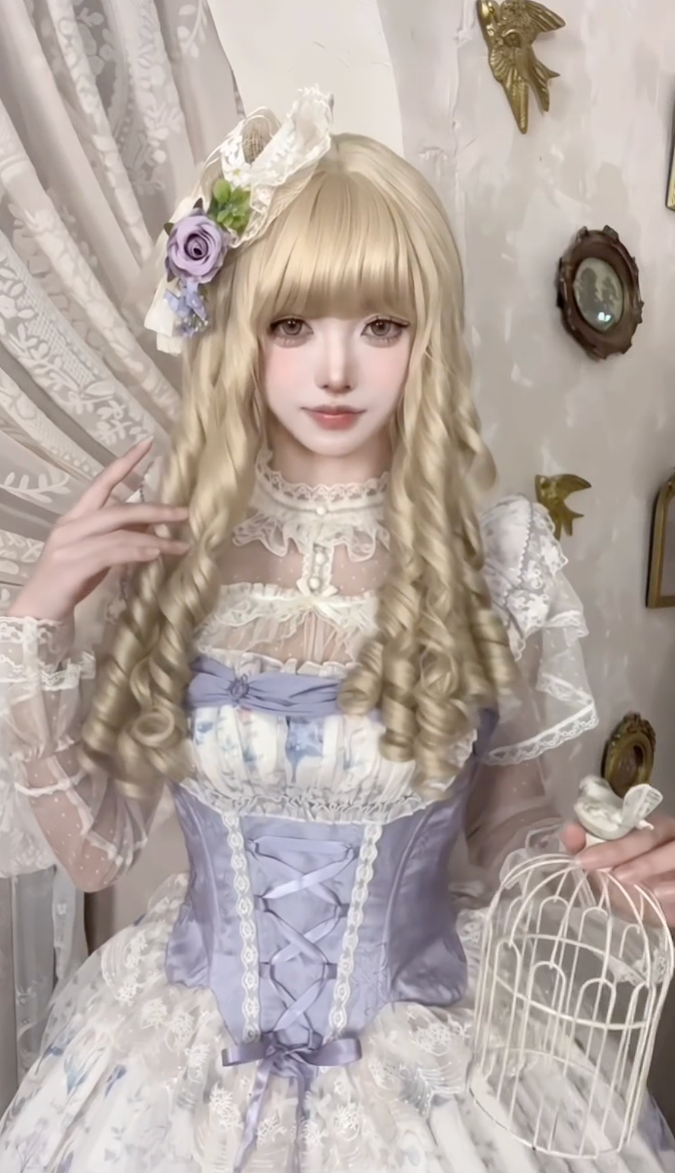 Lavender Bloom Storybook JSK