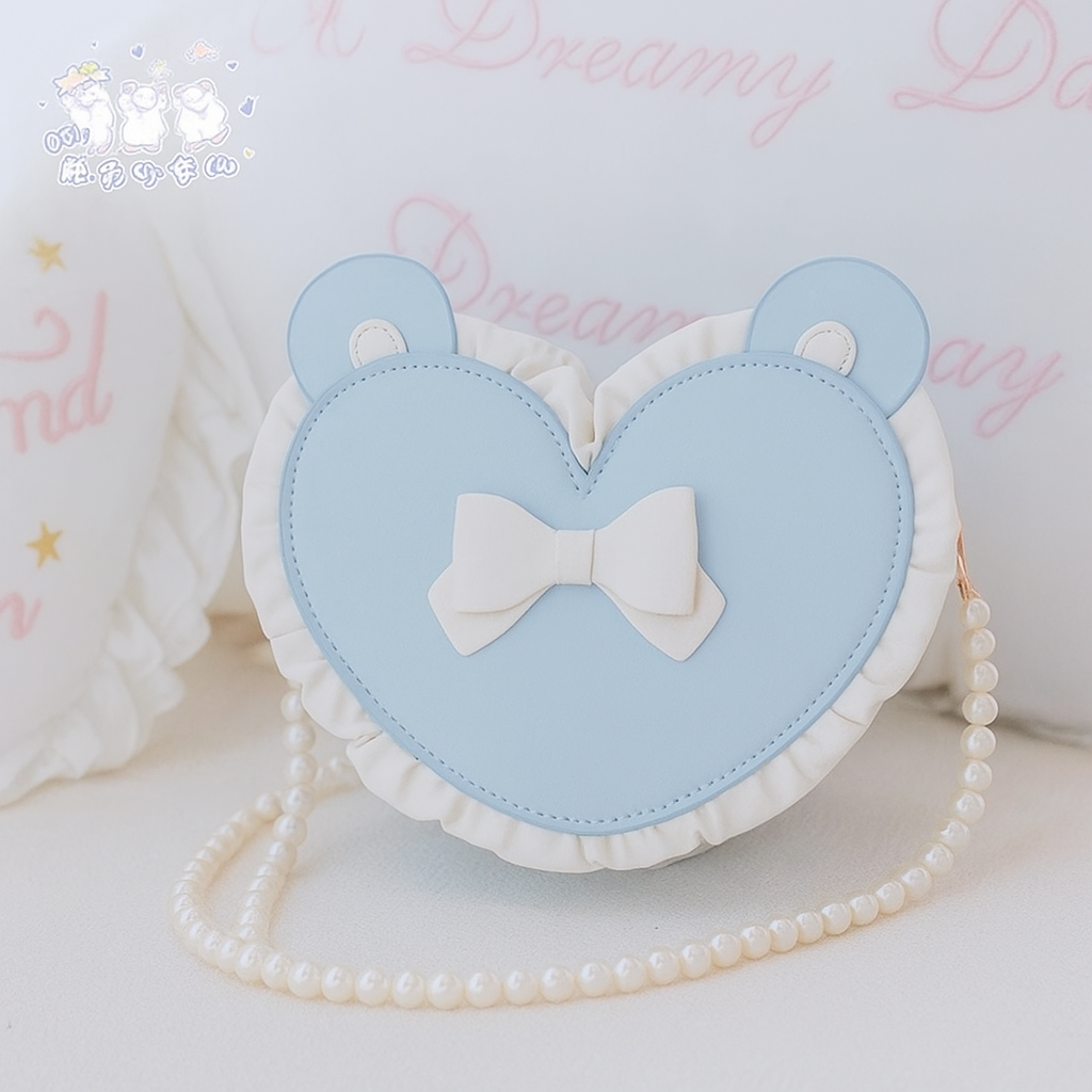 Sweet Bear Heart Lolita Bag
