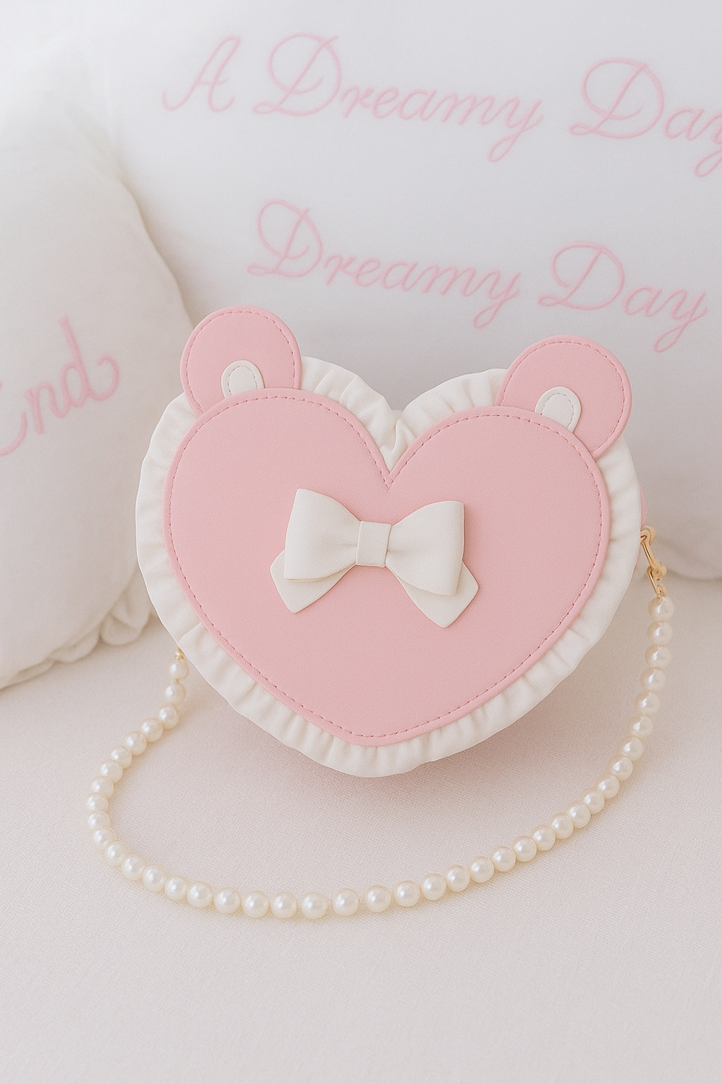 Sweet Bear Heart Lolita Bag