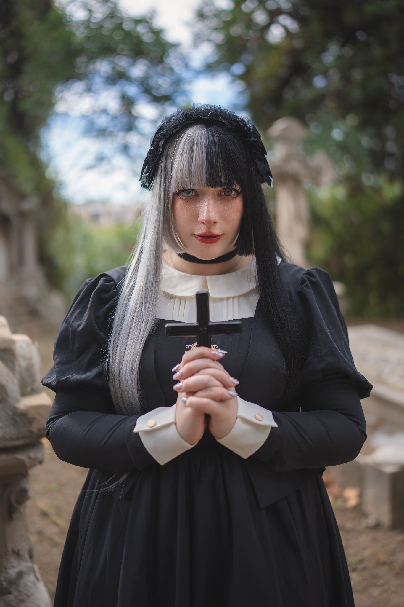 Midnight Sanctum Classic OP (Black) — Gothic Elegance Inspired by Sacred Aesthetics