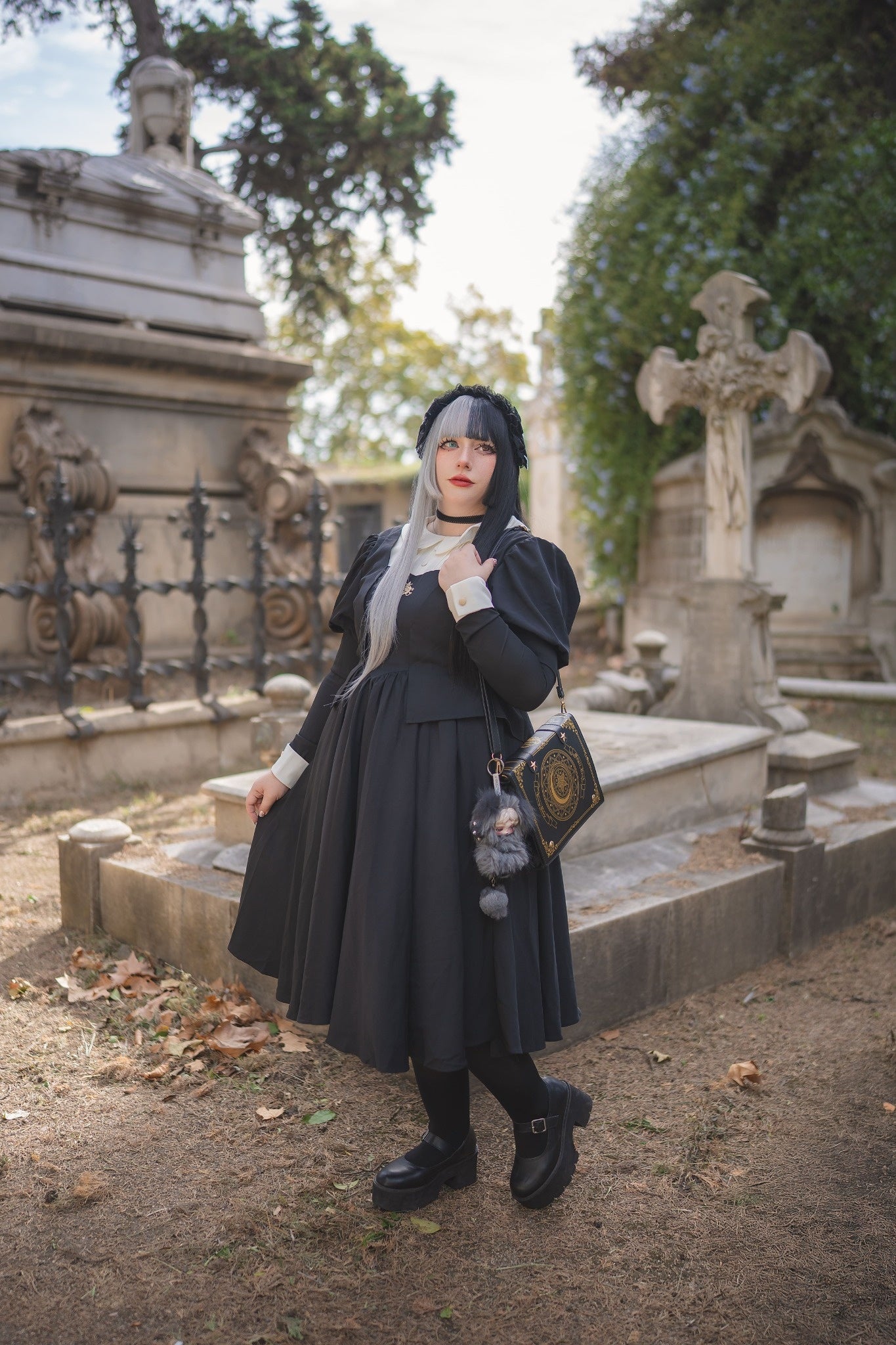 Midnight Sanctum Classic OP (Black) — Gothic Elegance Inspired by Sacred Aesthetics