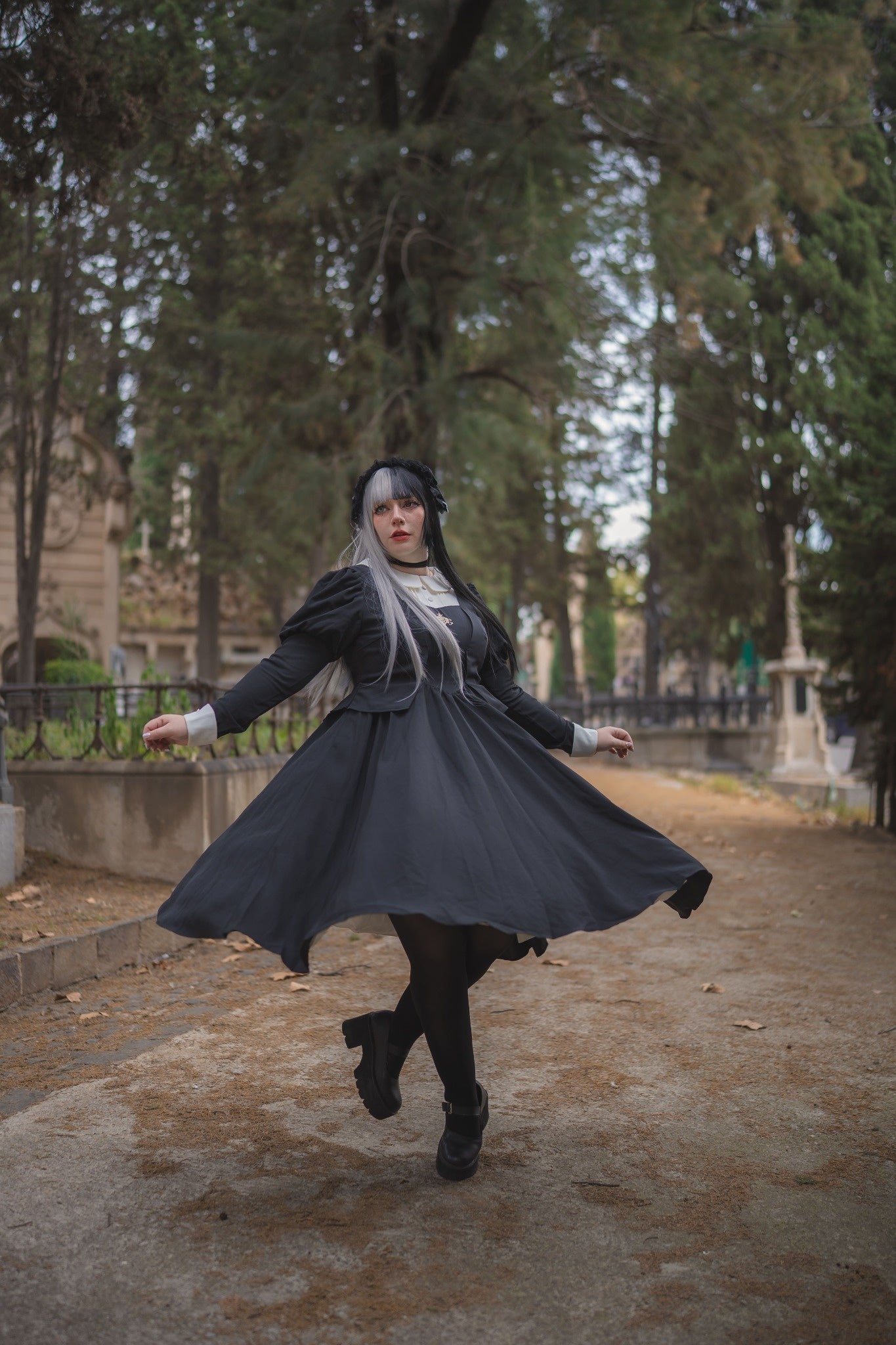 Midnight Sanctum Classic OP (Black) — Gothic Elegance Inspired by Sacred Aesthetics