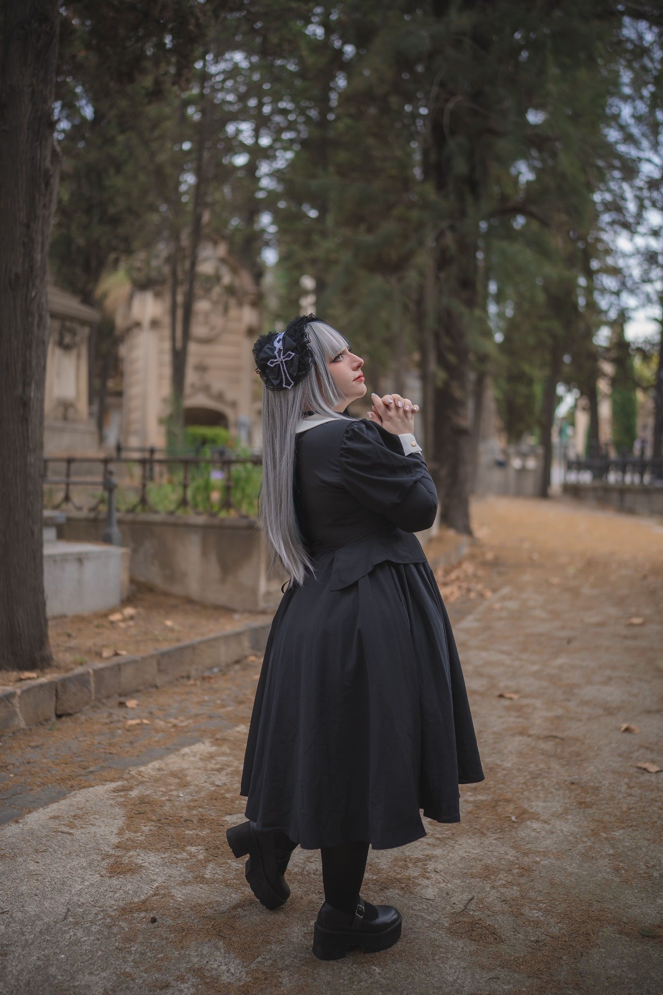 Midnight Sanctum Classic OP (Black) — Gothic Elegance Inspired by Sacred Aesthetics