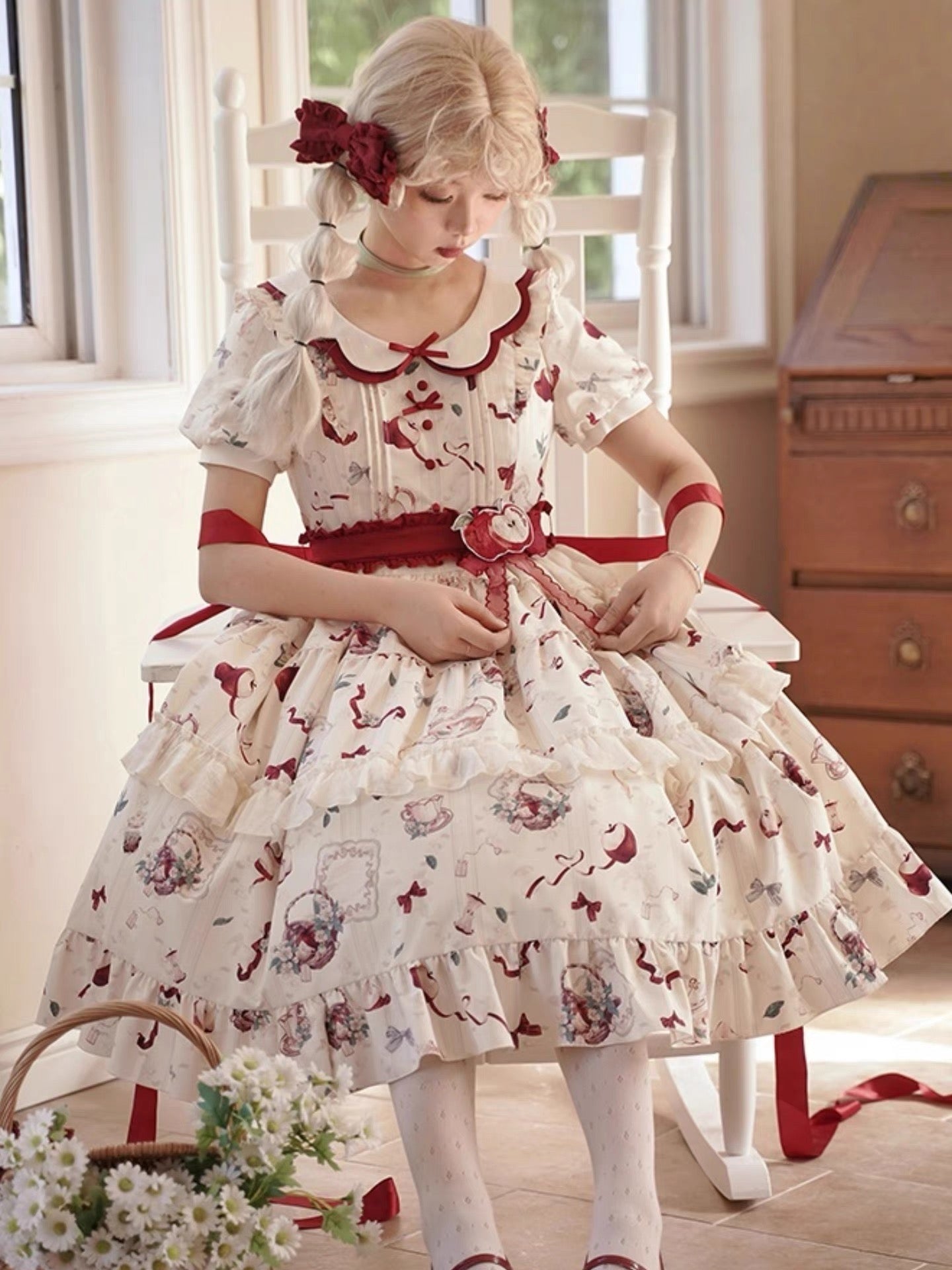 Apple Tea Party Lolita Dress