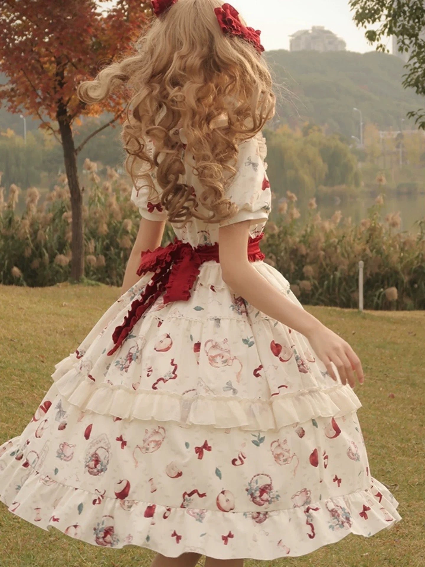 Apple Tea Party Lolita Dress