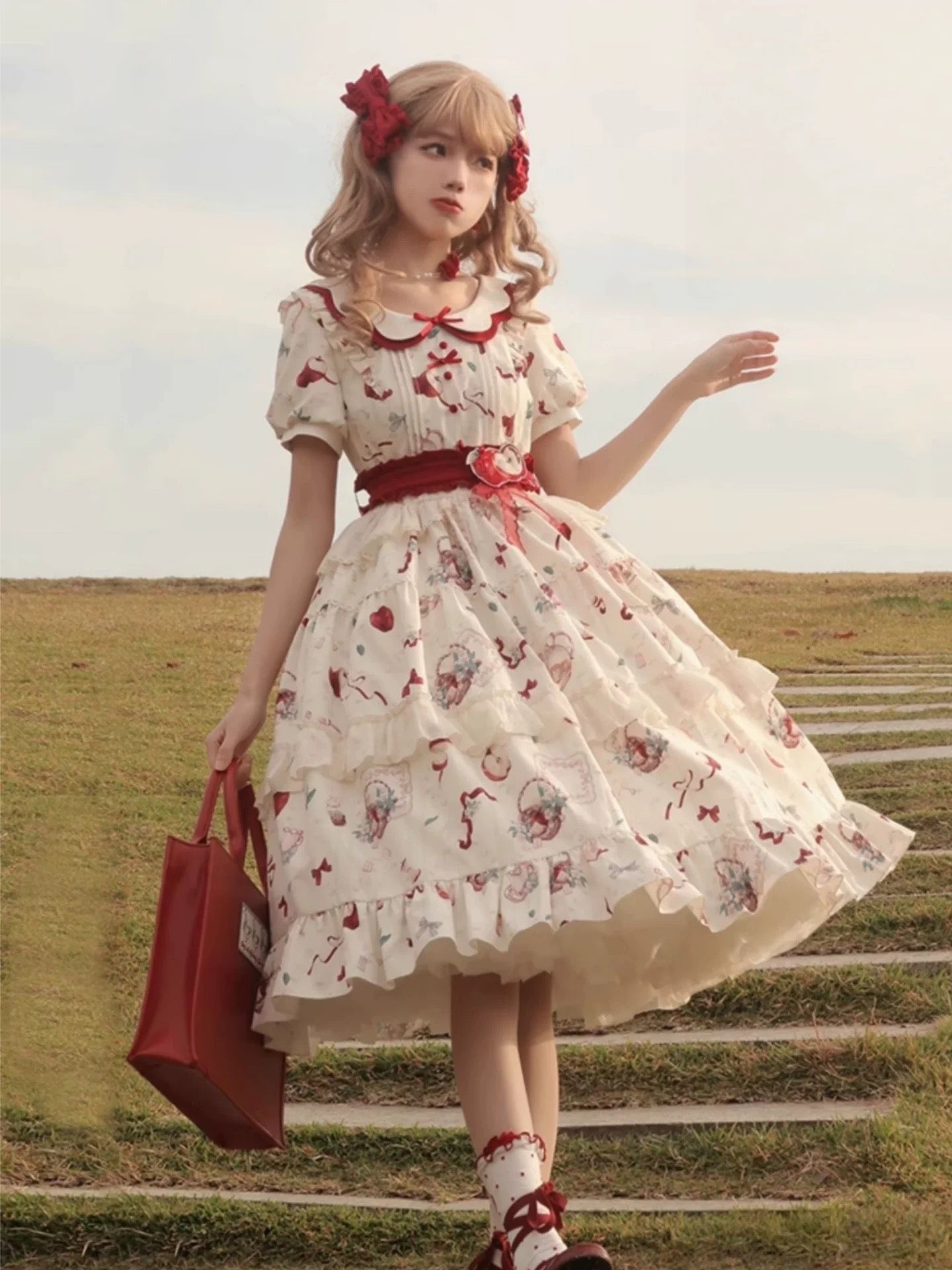 Apple Tea Party Lolita Dress