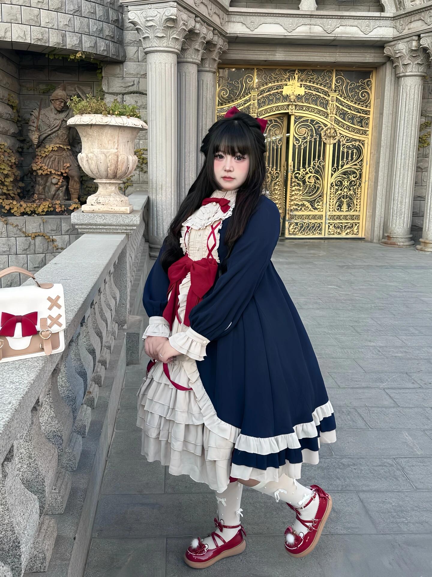 Royal Ribbon Rhapsody Lolita Dress