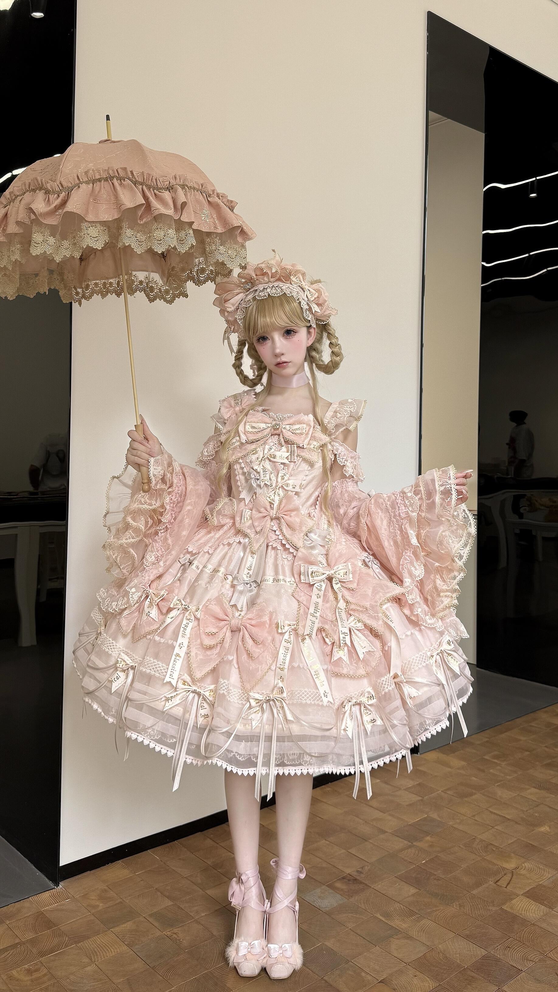 Pastel Pink Sweet Bow Lolita Dress