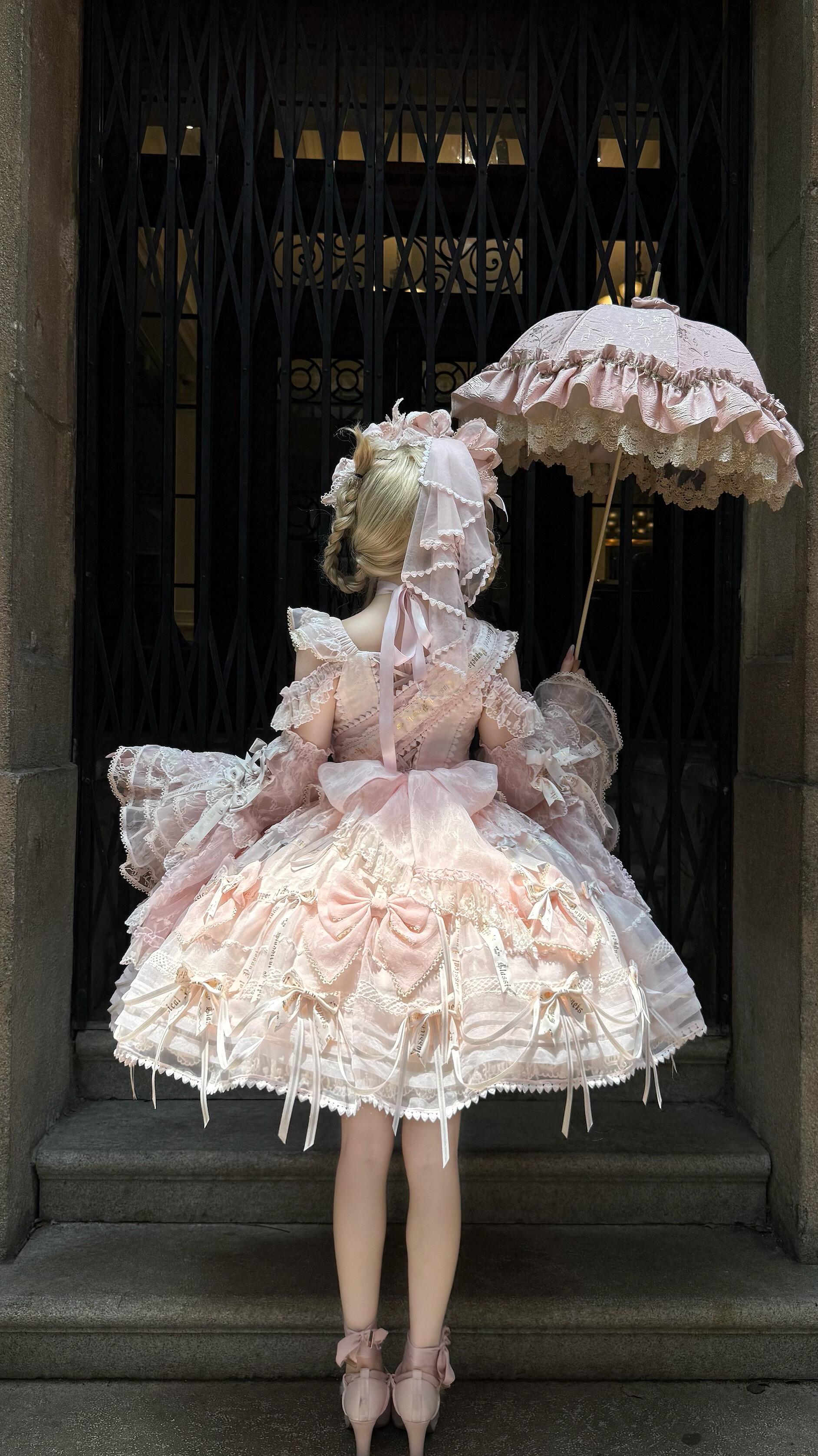 Pastel Pink Sweet Bow Lolita Dress
