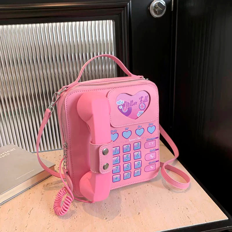 Kawaii Retro Telephone Bag