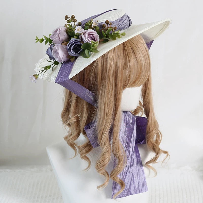 Victorian Garden Floral Bonnet