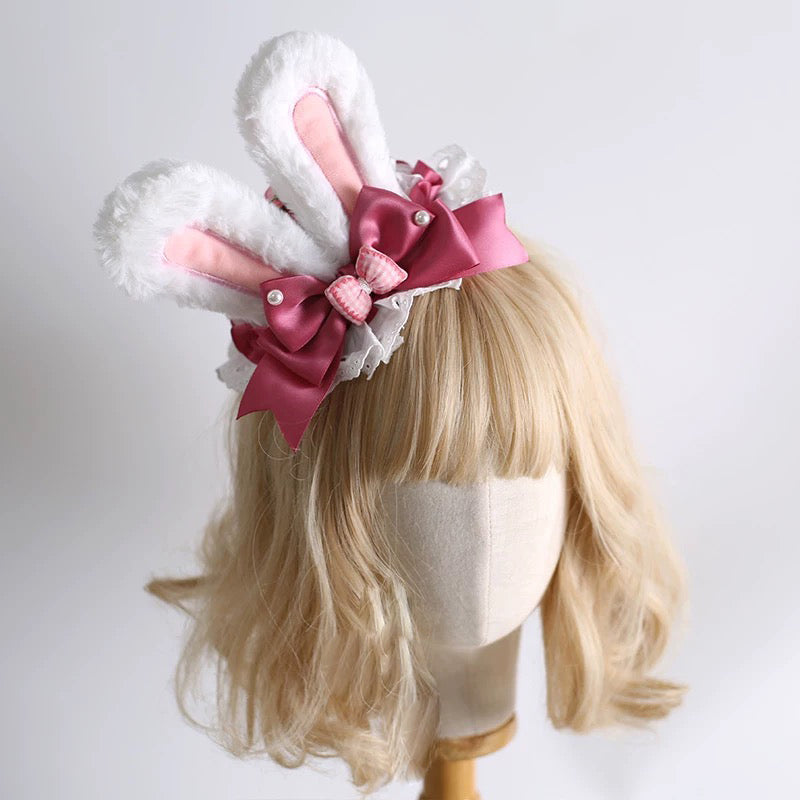 Bunny Blossom Lace Headdress