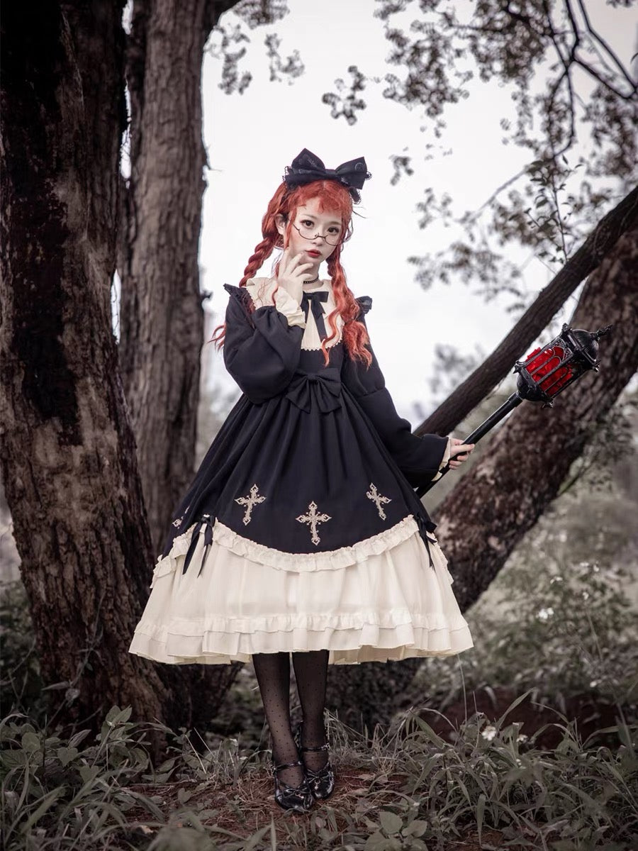 Gothic Cross Lantern Dress