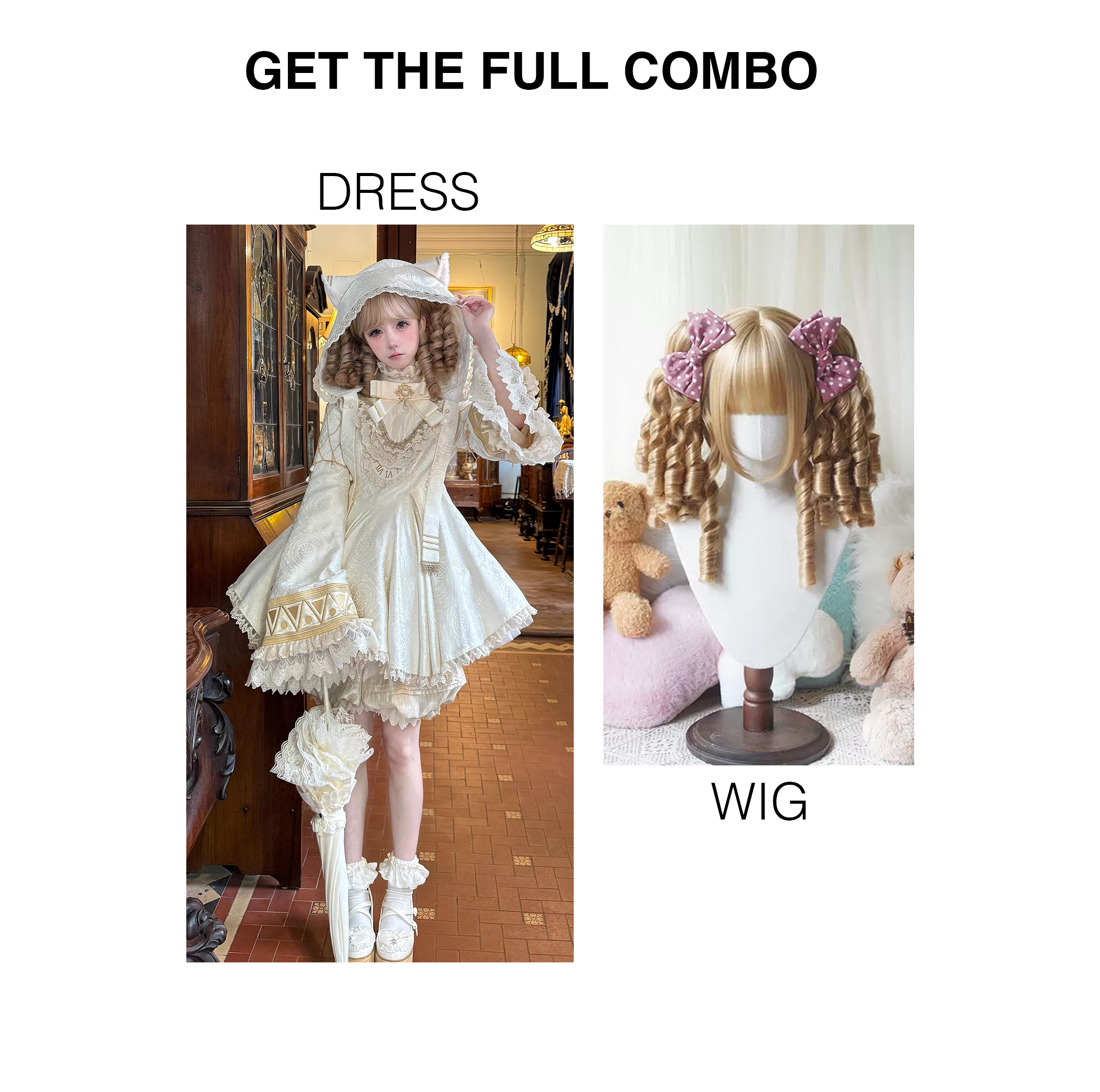 Sukuroi Exclusive White Lolita Dress – A Witchy Wonderland