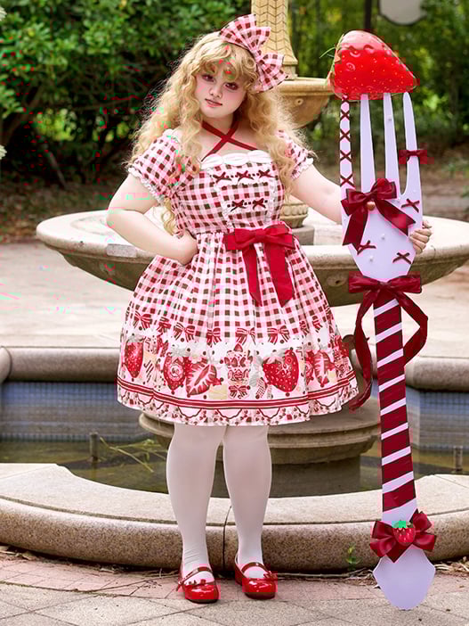 Strawberry Picnic Lolita Dress