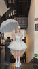 Pastel Rococo-style Lolita outfit