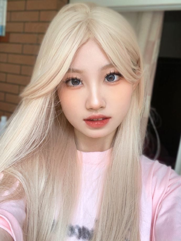 Blonde Long Wavy Wig and Long Straight Wig Set