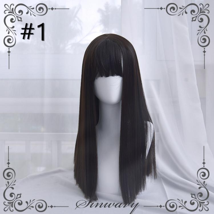 Love and Four Mid-length Straight Synthetic Wig