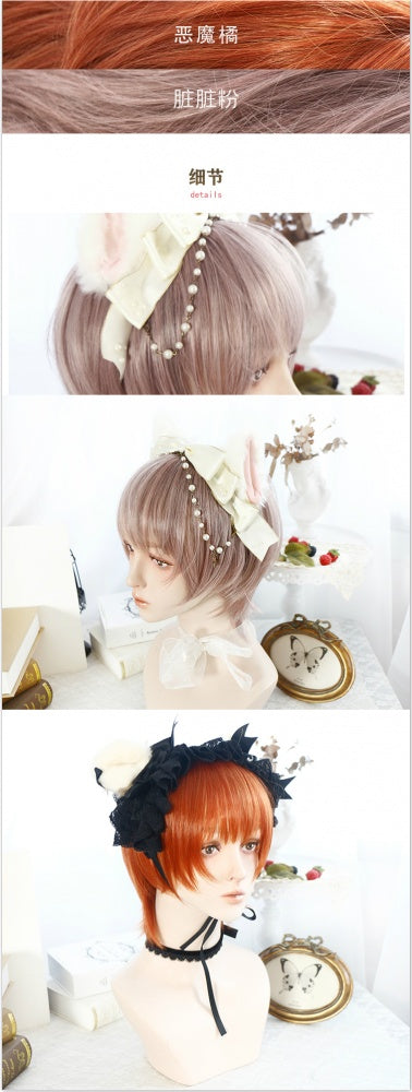 Cool Ouji Style Short Wig