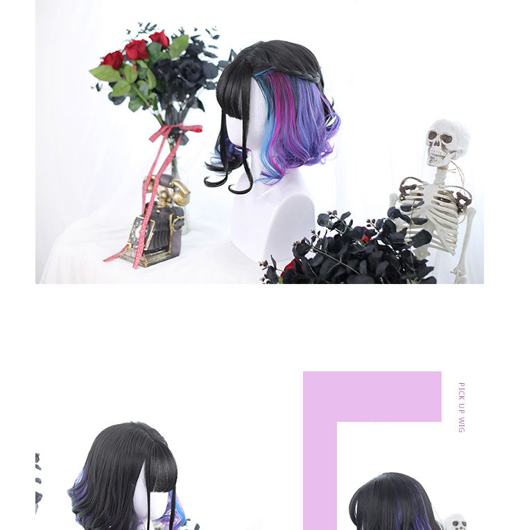 Short Micro Curly Synthetic Wig