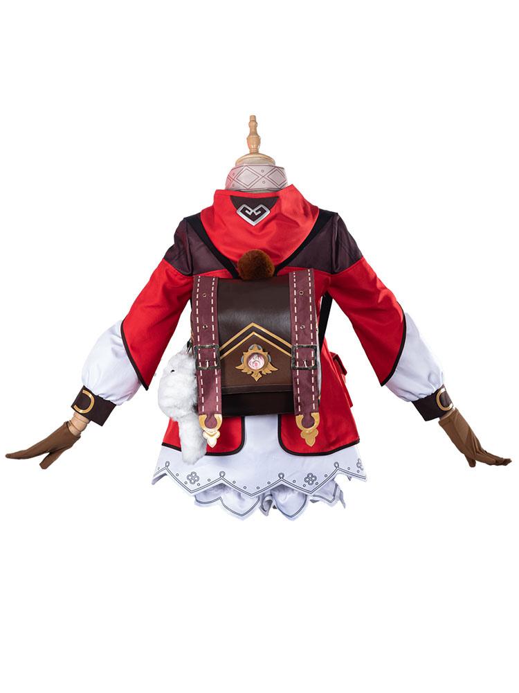 Genshin Impact Klee Cosplay Costume Polyester Game Cosplay Costume Set - Sukuroi