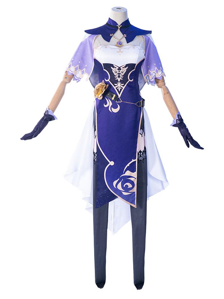 Genshin Impact Lisa Cosplay Costume Full Set Game Cosplay Costume - Sukuroi