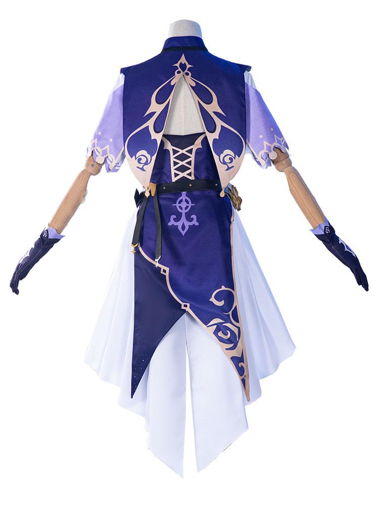 Genshin Impact Lisa Cosplay Costume Full Set Game Cosplay Costume - Sukuroi