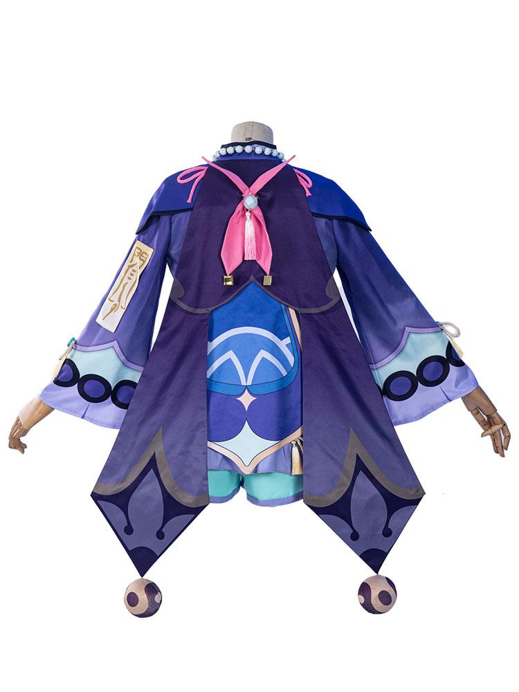 Genshin Impact Qiqi Cosplay Costume Full Set Game Cosplay Costume - Sukuroi