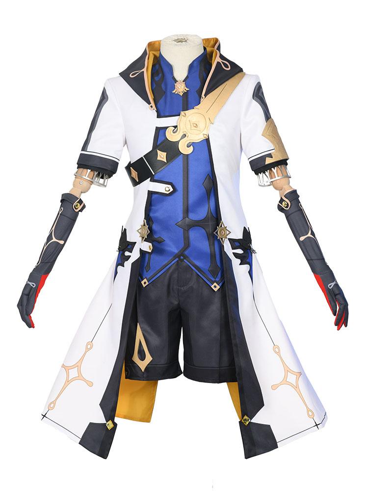 Genshin Impact Albedo Full Set Game Cosplay Costume - Sukuroi