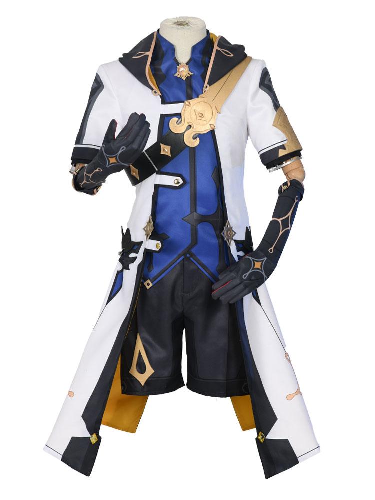 Genshin Impact Albedo Full Set Game Cosplay Costume - Sukuroi