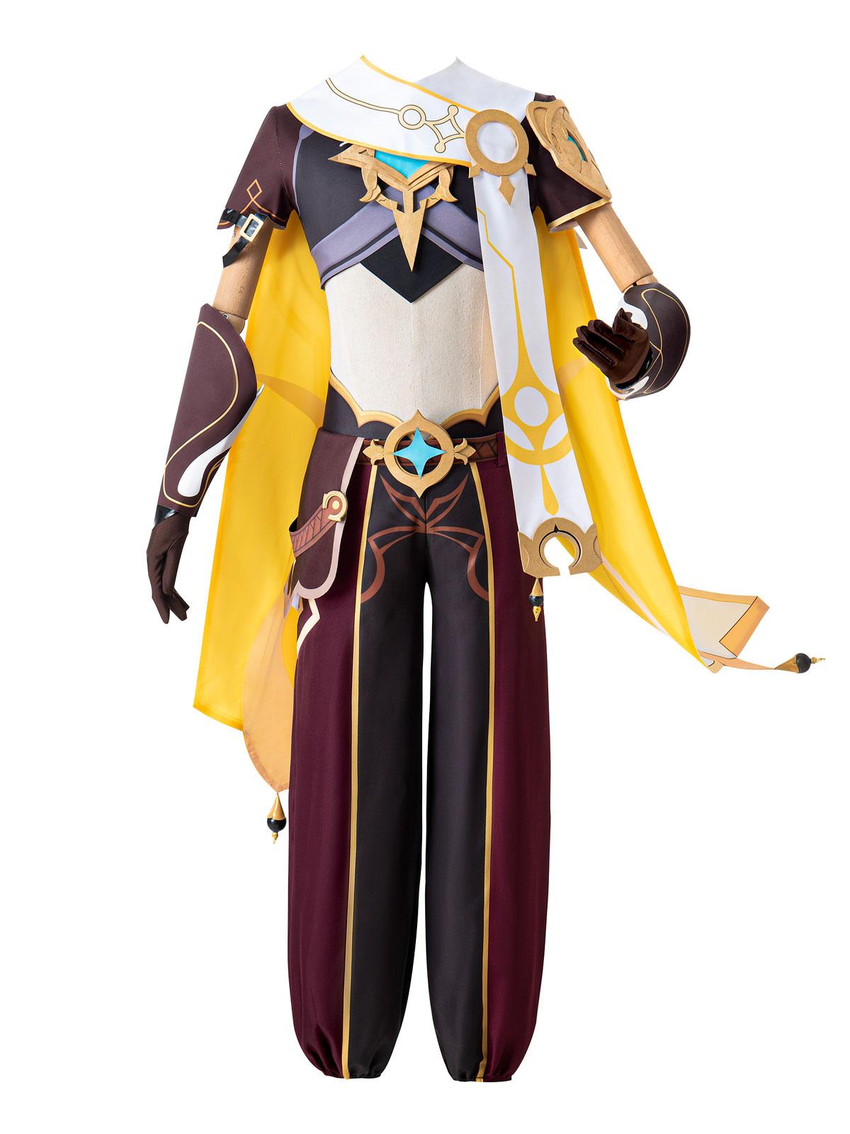 Genshin Impact Aether Cosplay Costume Mihoyo Game Cosplay Costume Full Set - Sukuroi